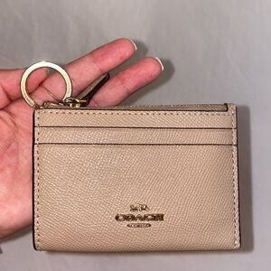 Coach ID case/key chain wallet